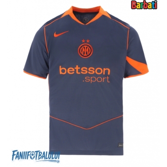 Inter Milan Tricou Fotbal Replică 2025-26 Barbati Treilea